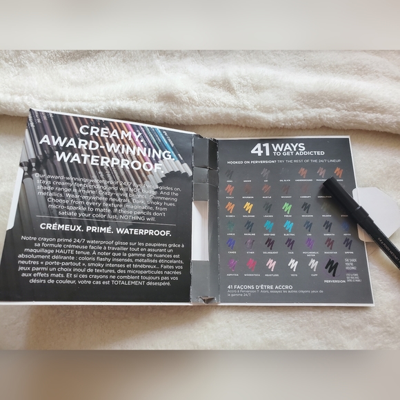 NEW Urban Decay 24/7 Glide-On Eye Pencil in Perversion 0.8g/0.03oz Travel Sized - Picture 4 of 5